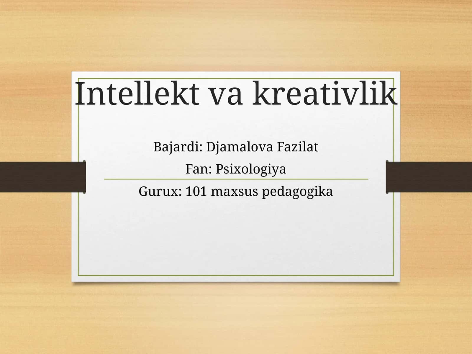 Intellektvakreativlik