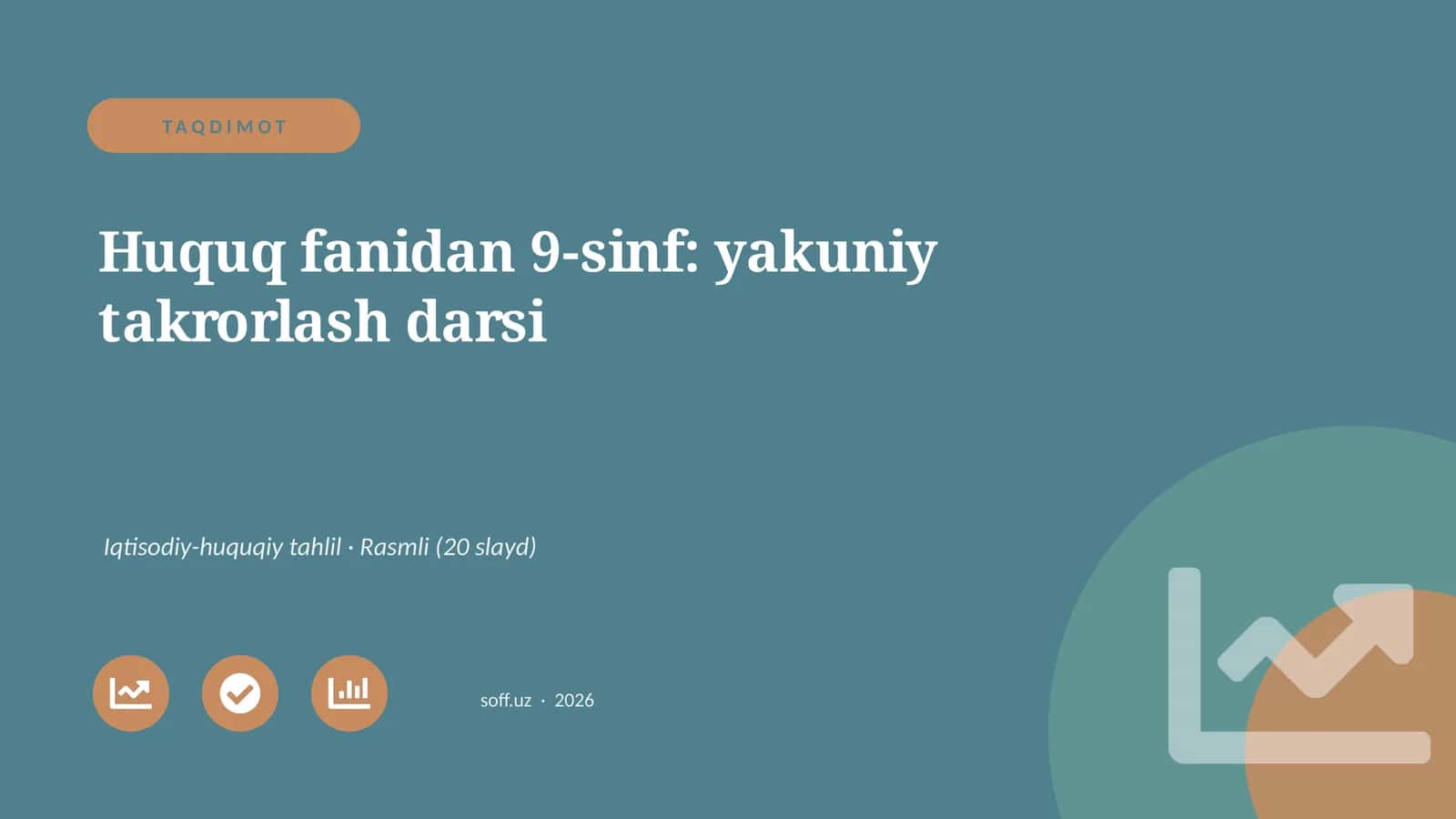 Huquq fanidan 9-sinf: yakuniy takrorlash darsi