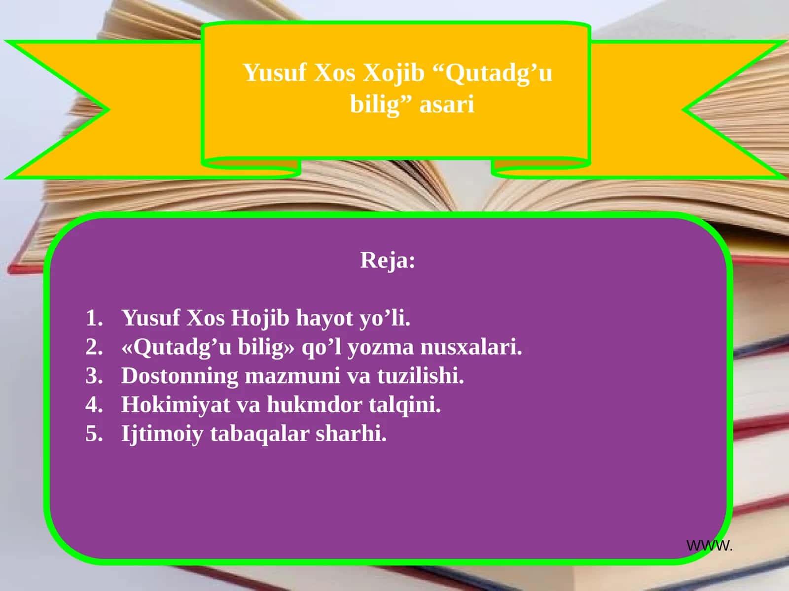 Qutadg’u Bilig