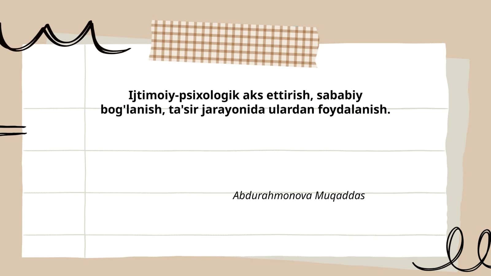 Ijtimoiy-psixologik aks ettirish
