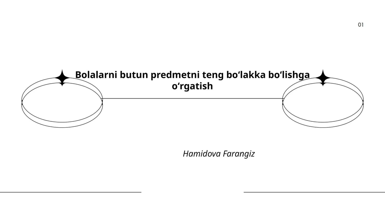 Obyektlarni bo'laklarga ajratish