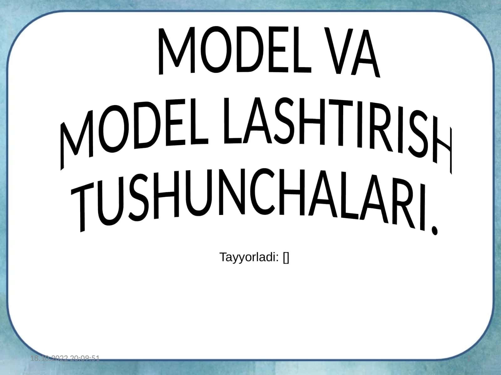 MODEL VA