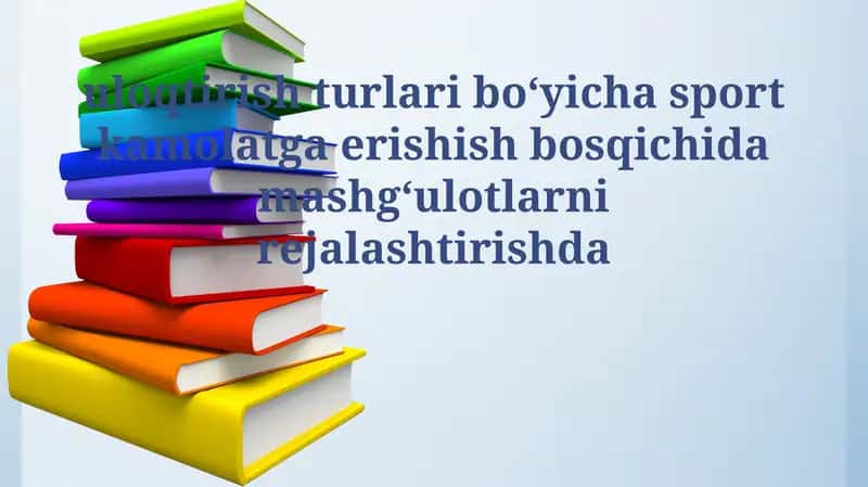 Sportchilarni saralash va aniqlash