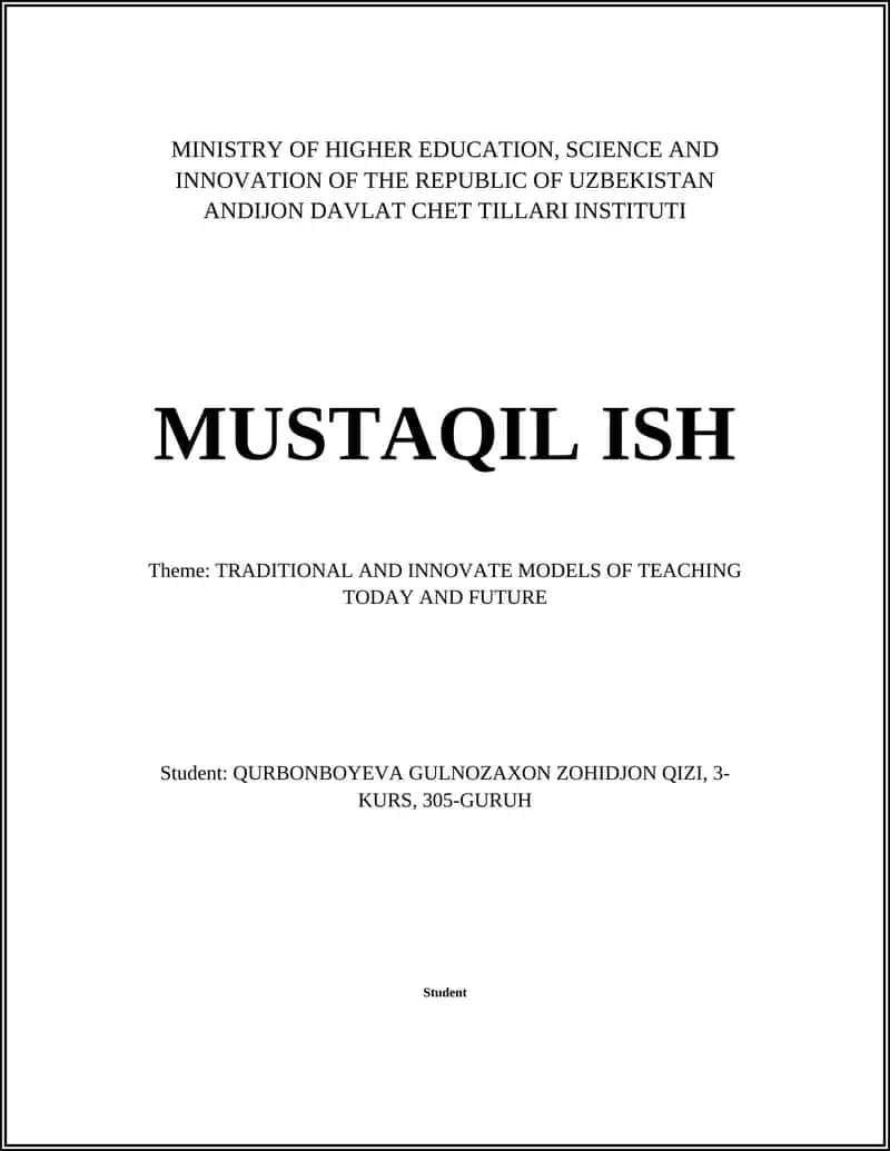 Evolution of Traditional Teaching Methods