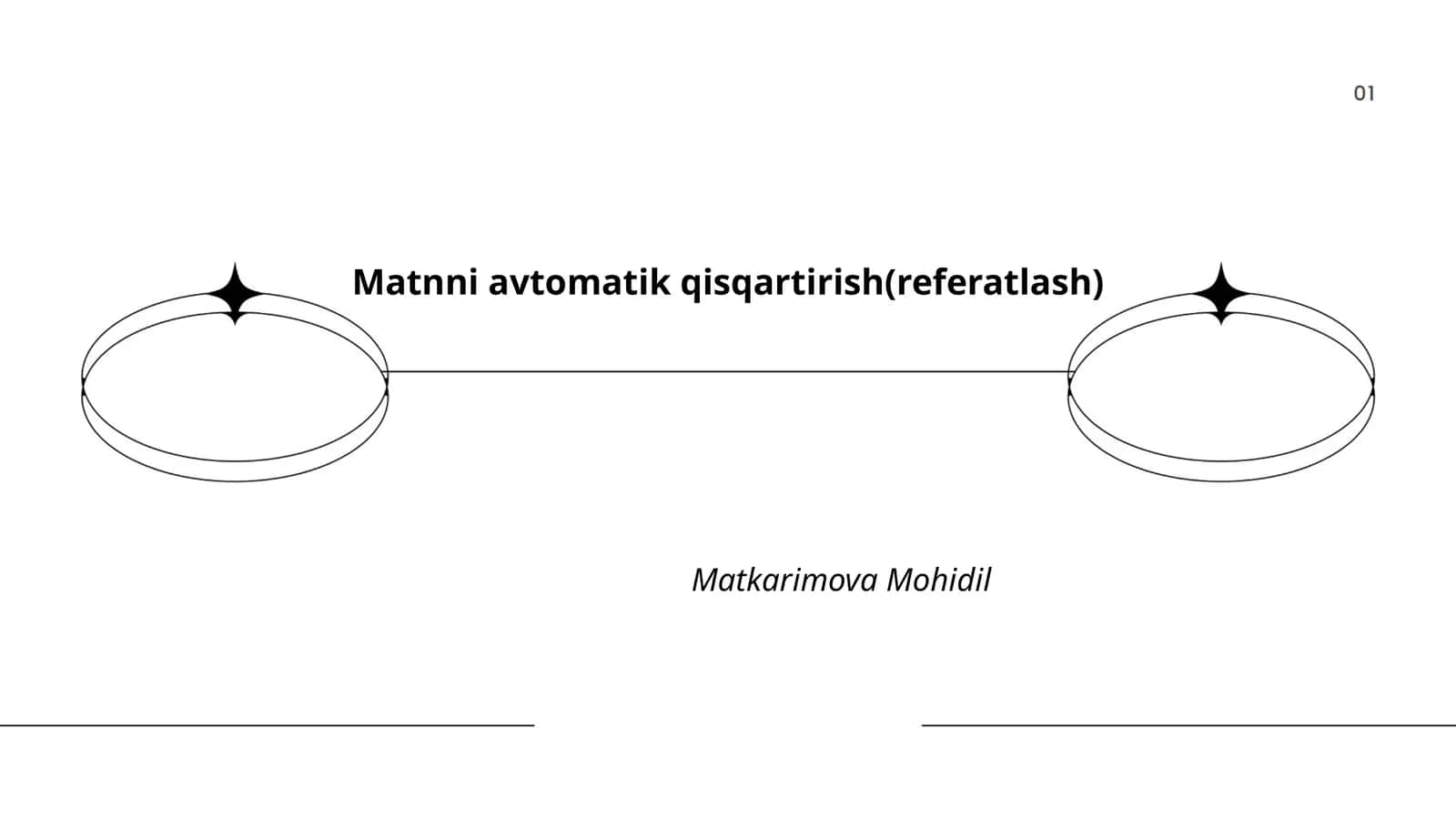 Matnni avtomatik qisqartirish(texnologiyalari)