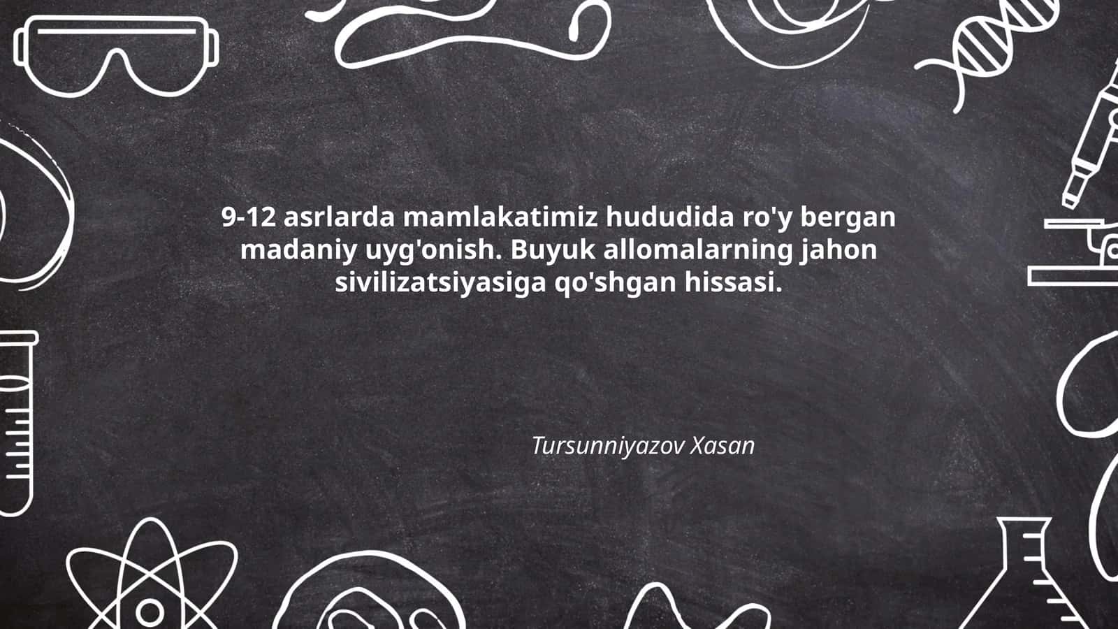 Islom sivilizatsiyasining rivojlanishi