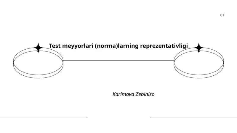 Test meyyorlari (norma)larning reprezentativligi