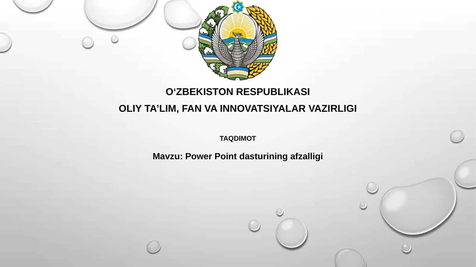 Power Point dasturining afzalligi