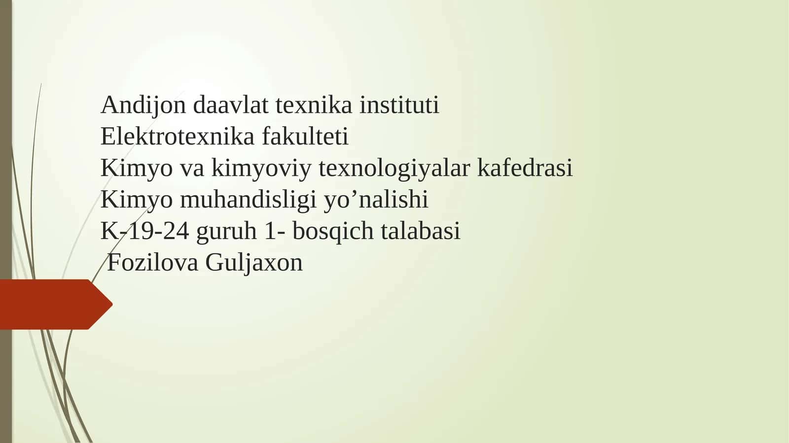O‘zbekistonda axborot kommunikatsiya sohasini rivojlantirishdagi asosiy yo‘nalishlari, amaldagi qonunlar, O‘zbekiston Respublikasi Prezidenti farmonlari va Vazirlar Maxkamasining qarorlari