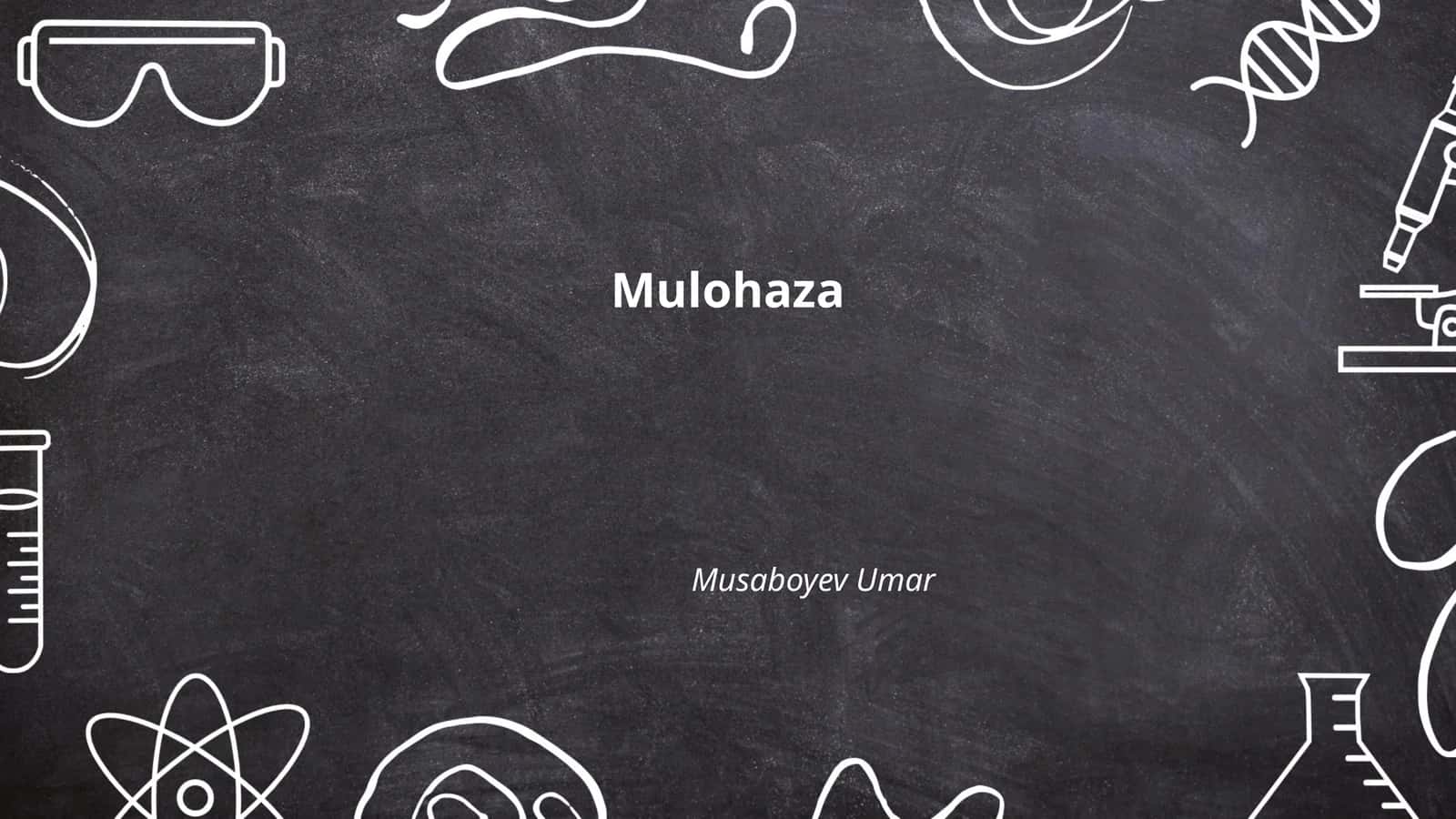 Mulohaza