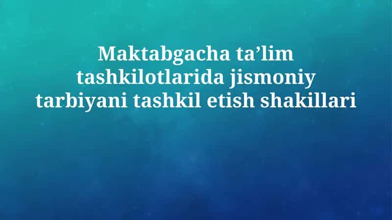 Sport o'yinlari elementlari