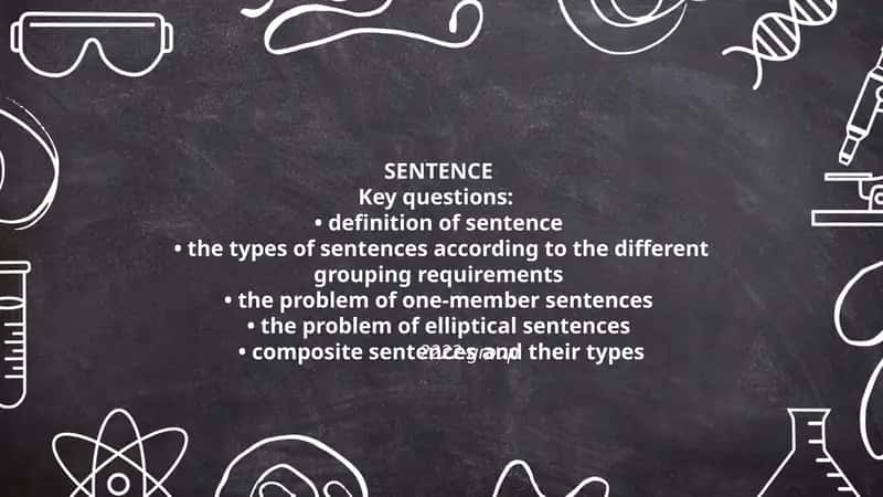 SENTENCE