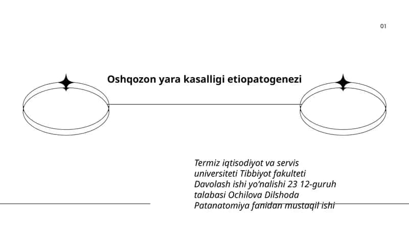 Oshqozon yara kasalligi etiopatogenezi