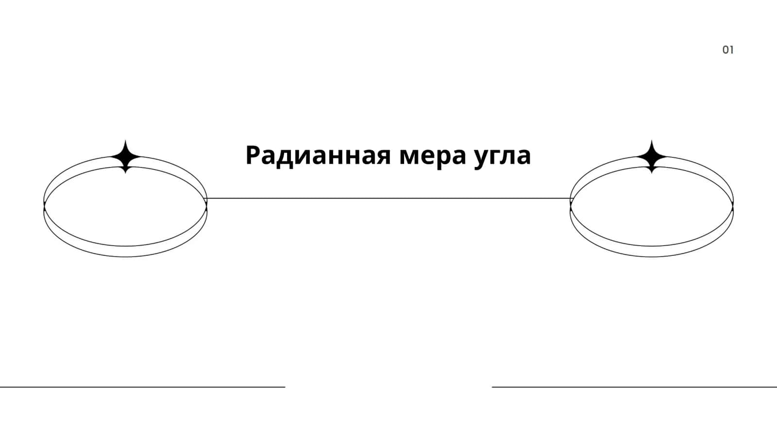 Радианная мера угла