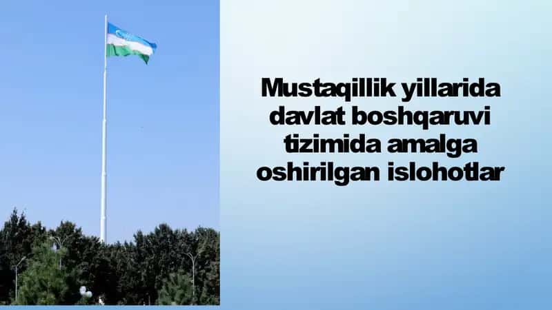 O'zbekiston Konstitutsiyasining o'zgarishlari
