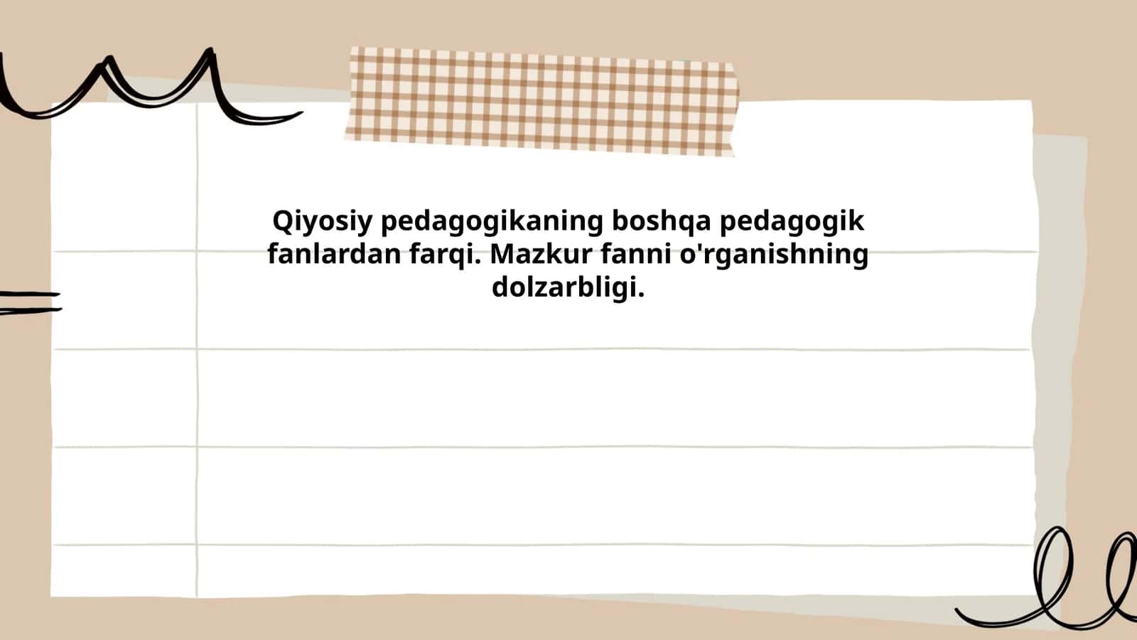 Qiyosiy pedagogikaning boshqa pedagogik fanlardan farqi. Mazkur fanni o'rganishning dolzarbligi