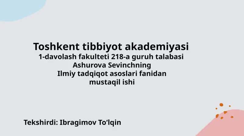 Axborotlarni qidirish usullari