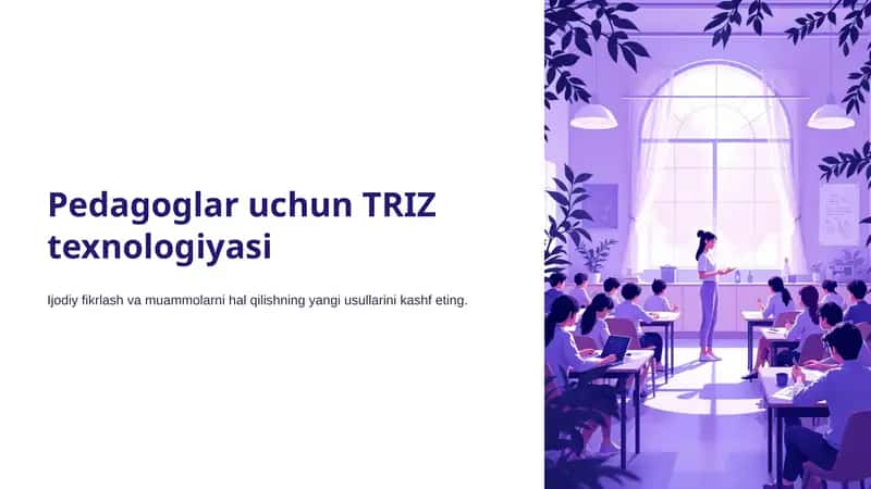 TRIZ texnologiyasi