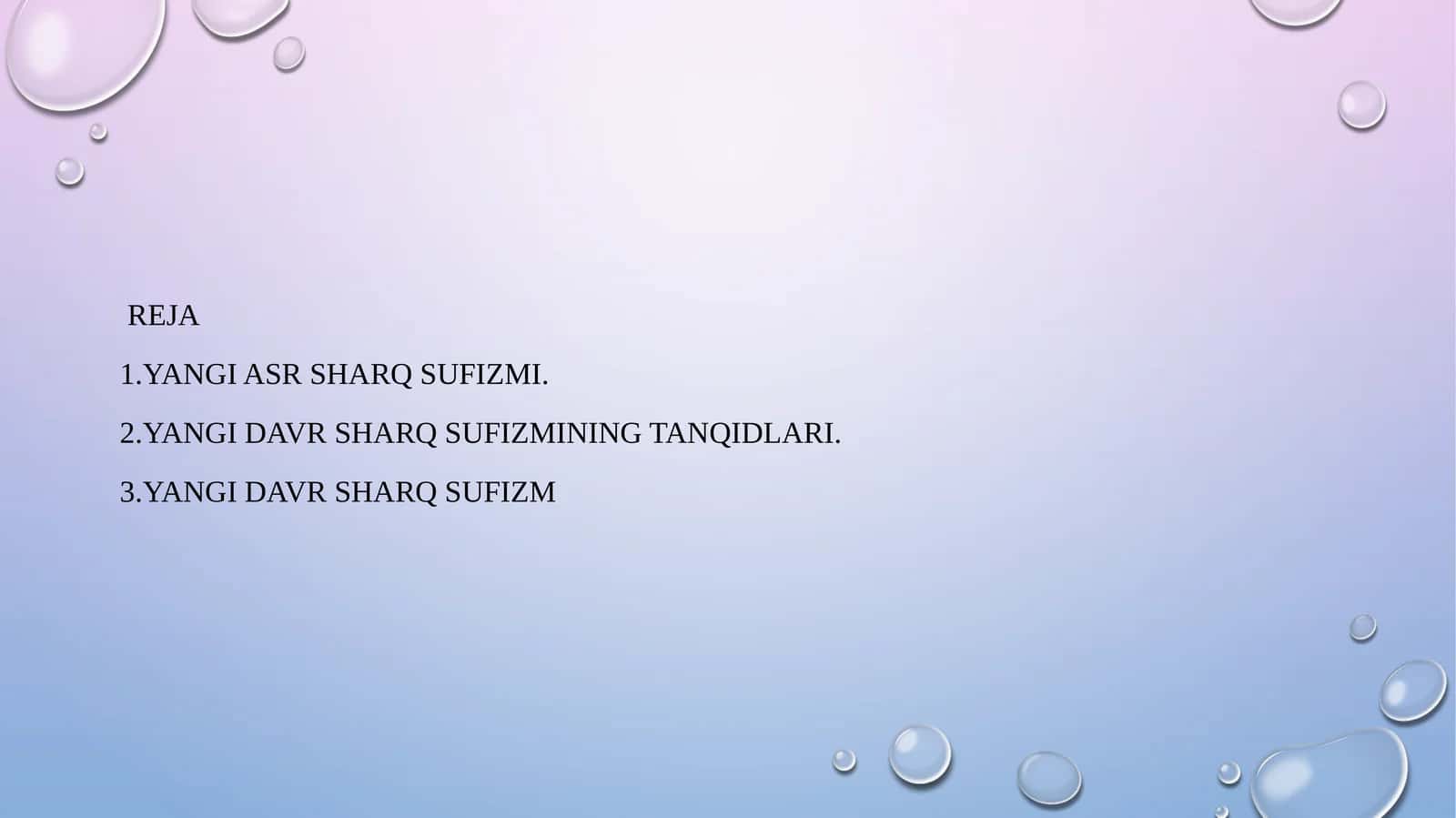 Yangi asr sharq sufizmi