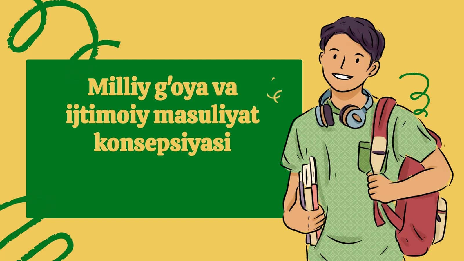 Milliy g'oya va ijtimoiy masuliyat konsepsiyasi