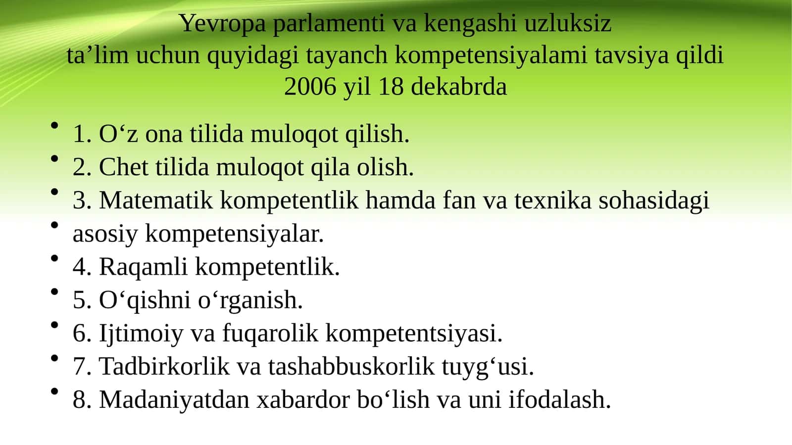 Kompetensiyalar