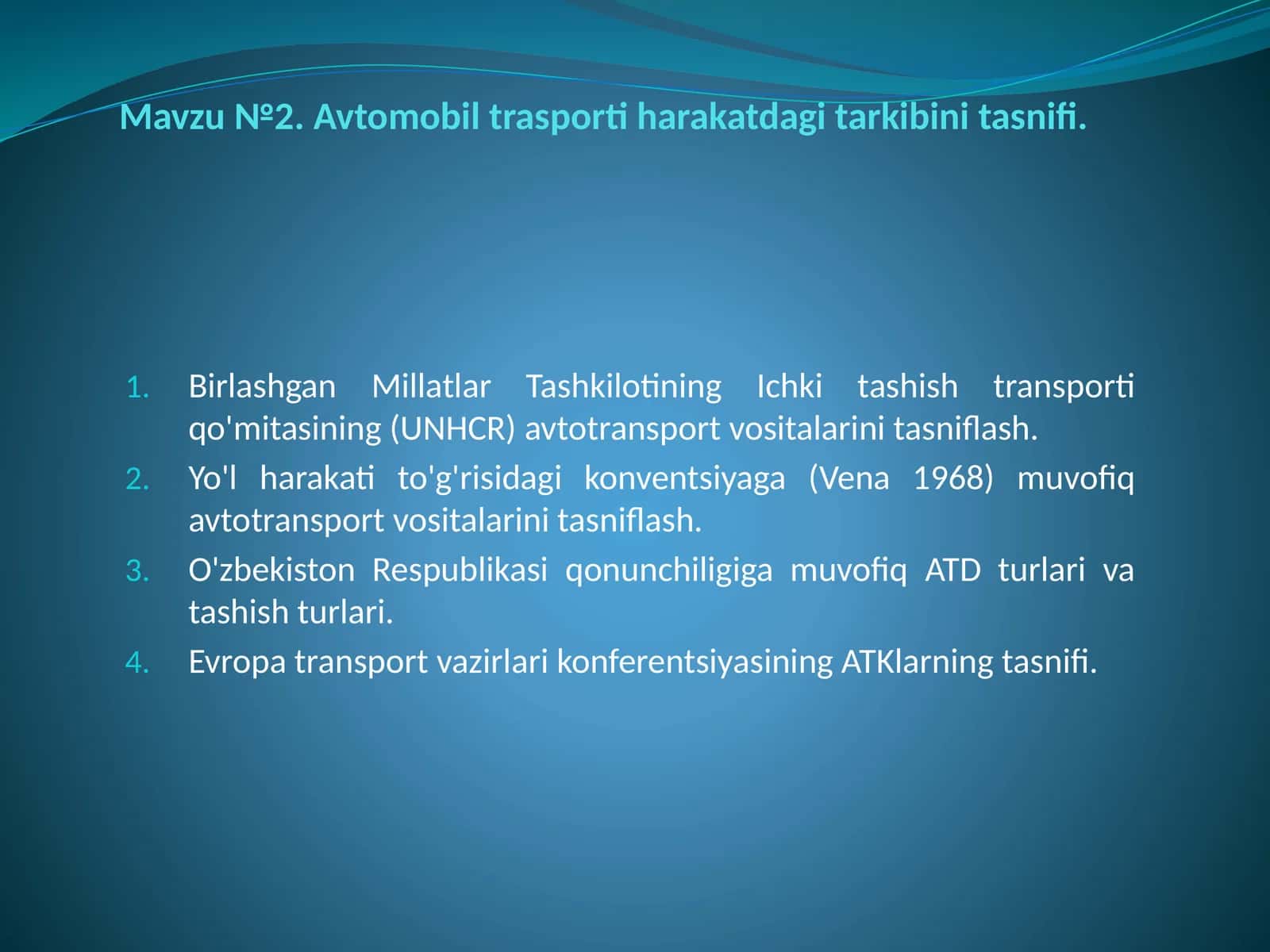 Avtomobil transporti harakati