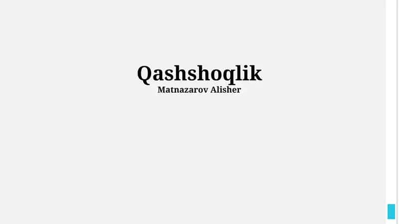 Qashshoqlik