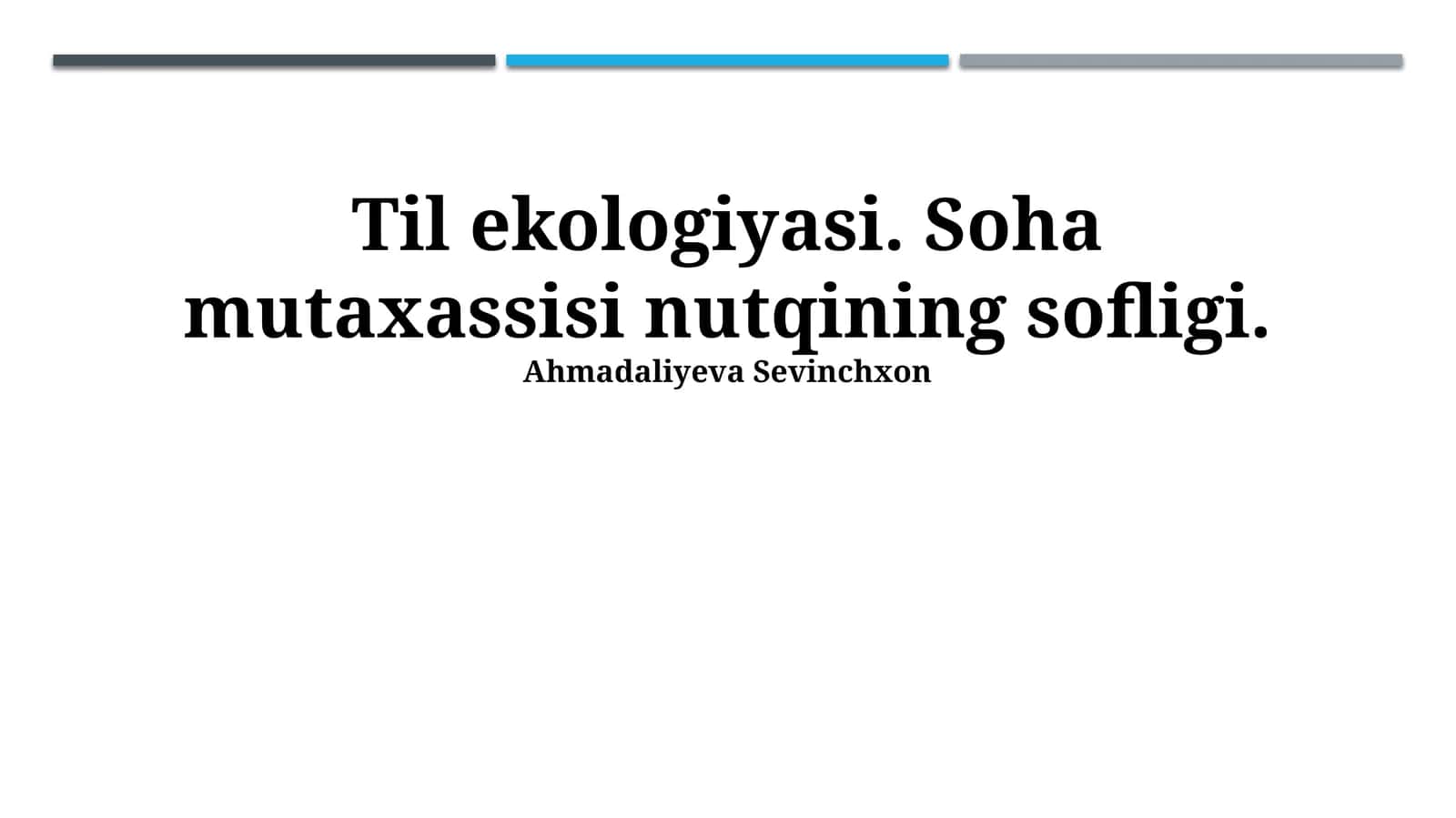 Tuproq ekologiyasi: Asosiy tushunchalar va ahamiyati