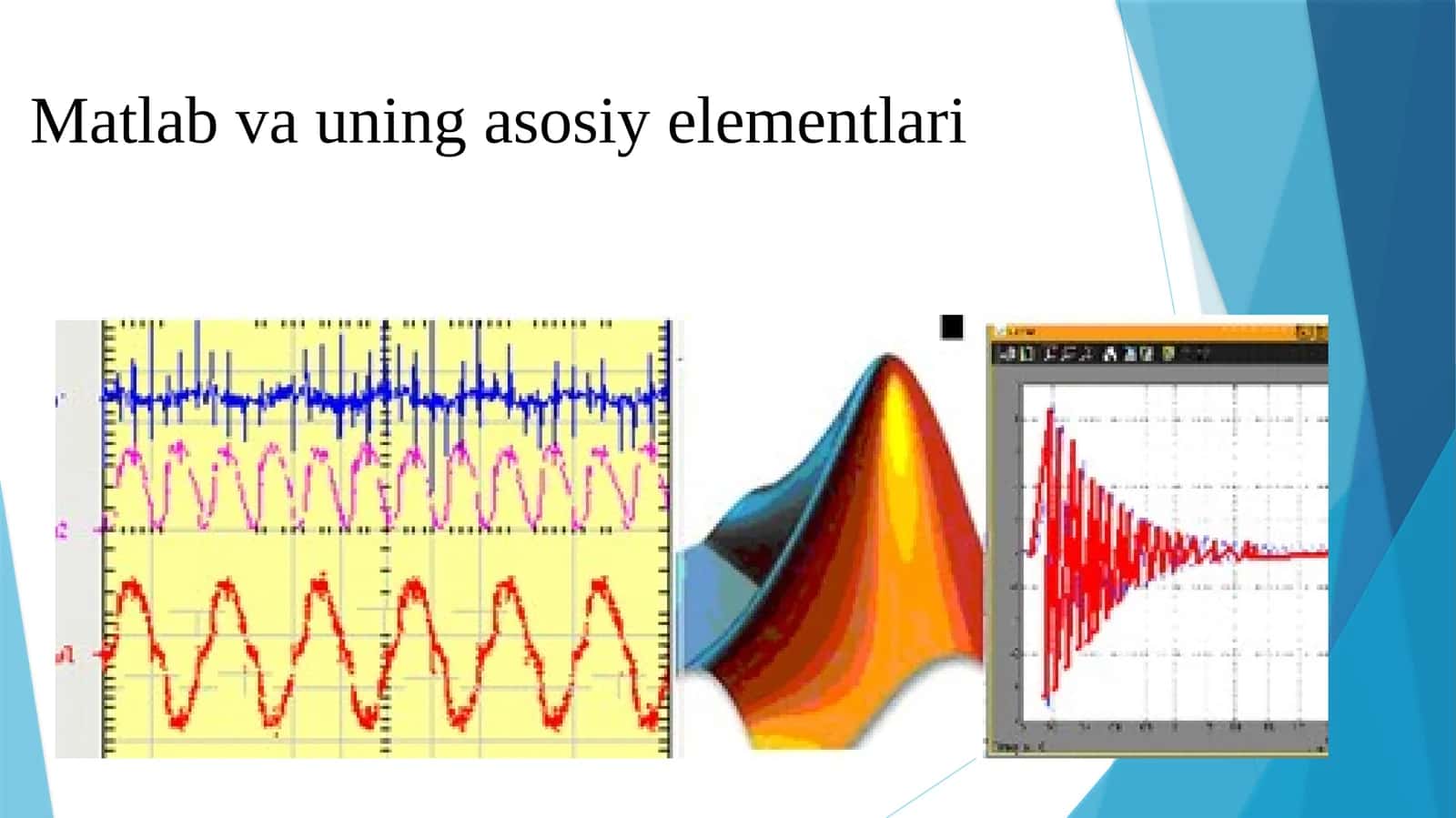 Matlab va uning asosiy elementlari