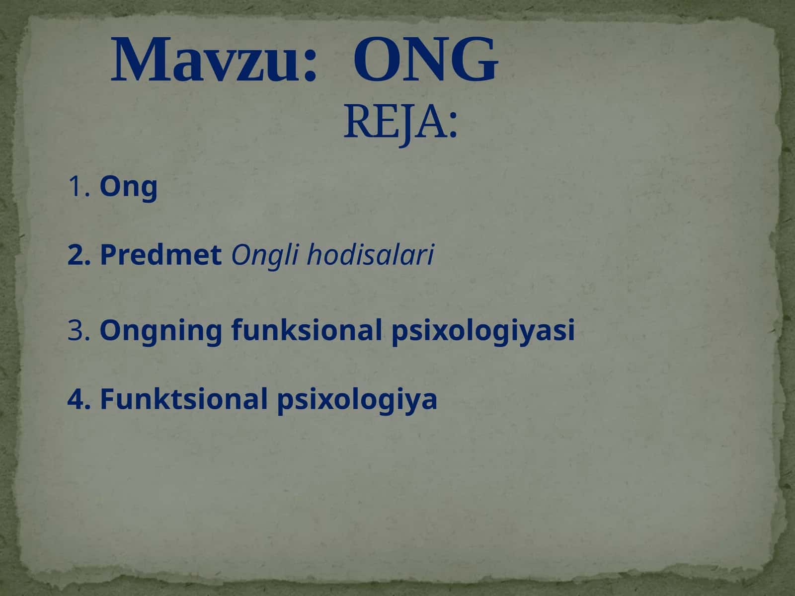 Ong