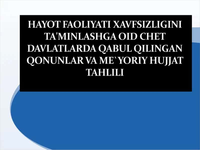 Kadrlar tayyorlash milliy dasturi