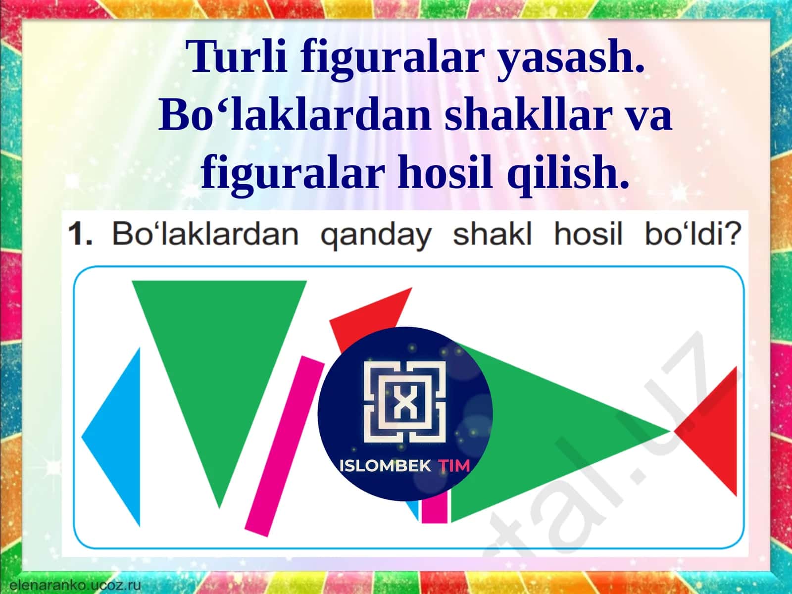 Turli figuralar yasash