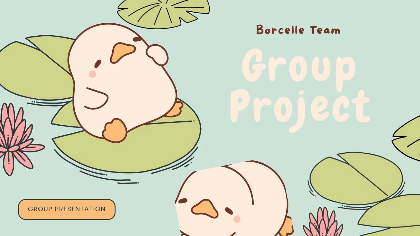 GROUP PRESENTATION