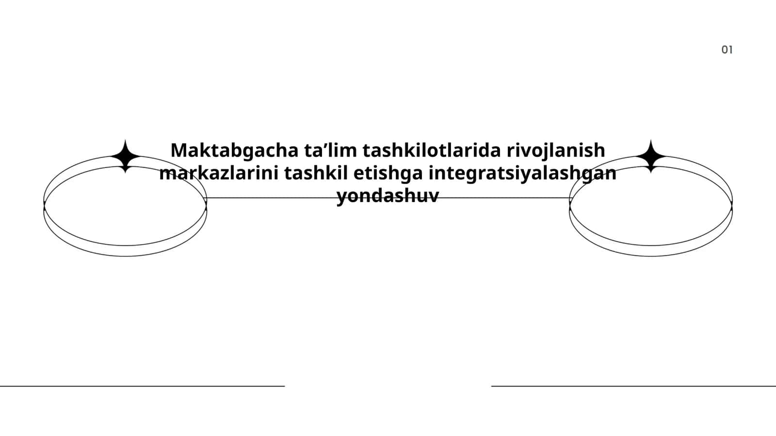 Maktabgacha taʼlim tashkilotlarida rivojlanish markazlarini tashkil etishga integratsiyalashgan yondashuv