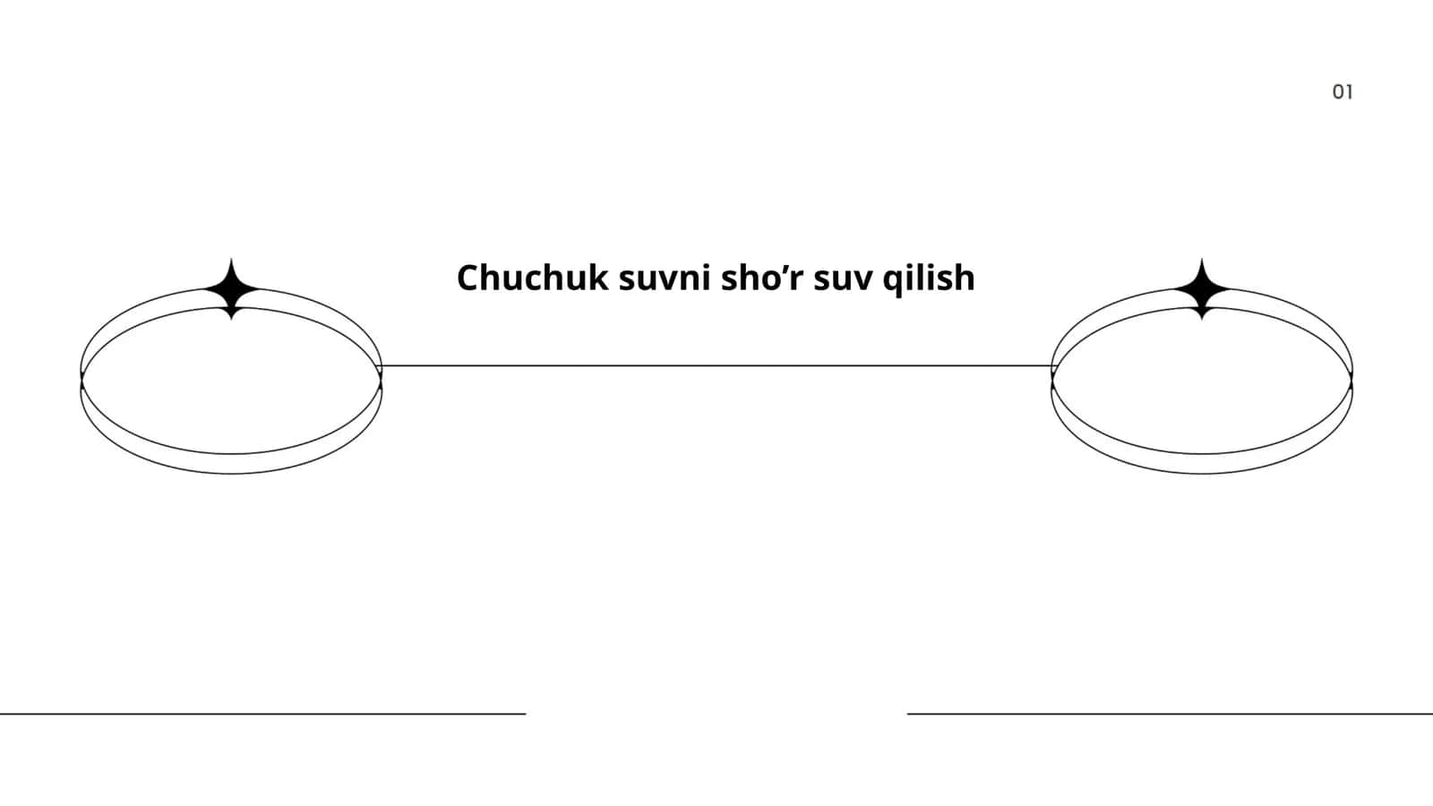 Chuchuk suvni sho’r suv qilish