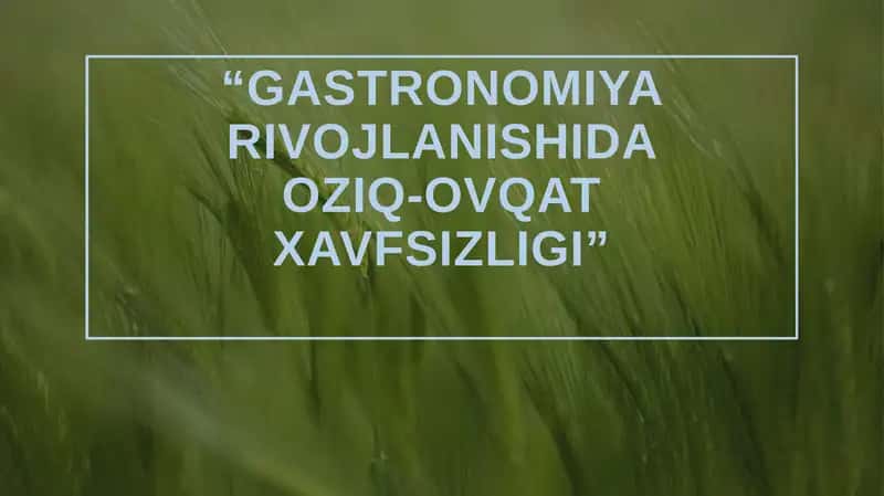 Gastronomiyarivojlanishi