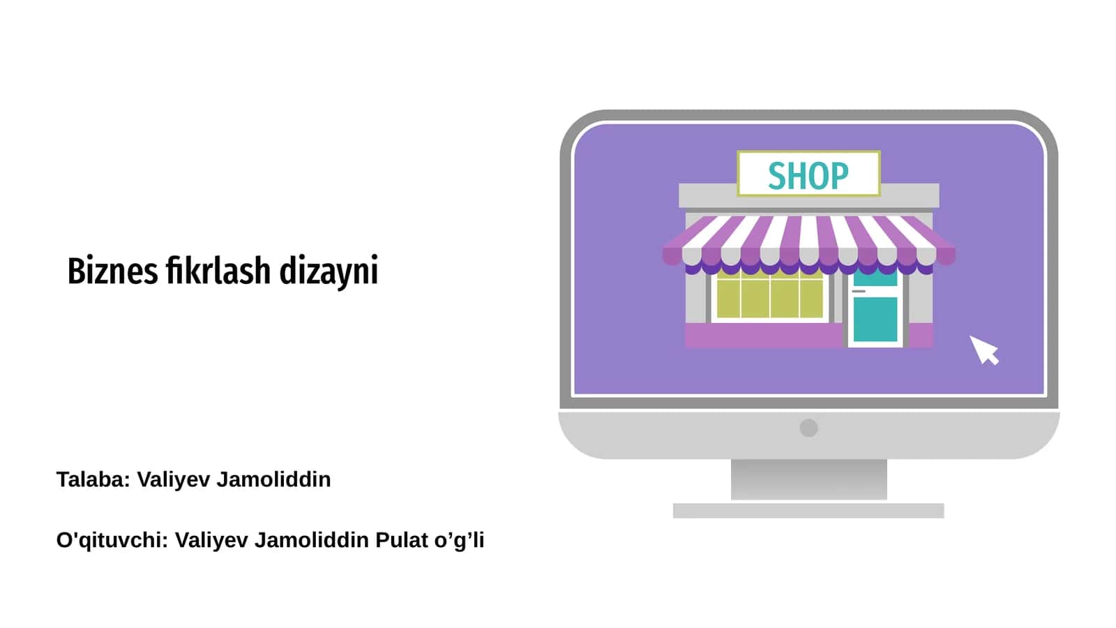 Biznes fikrlash dizayni