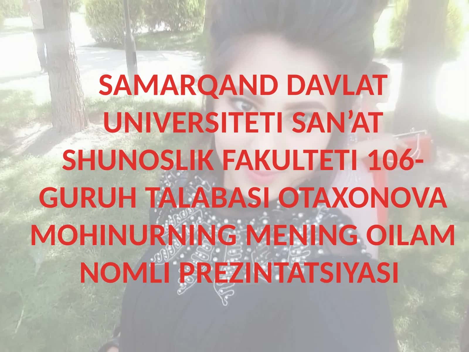 MENING OILAM