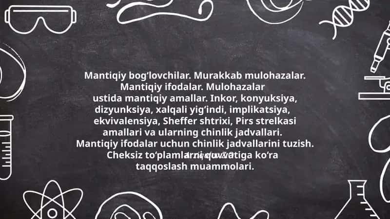 Mantiqiy bog‘lovchilar