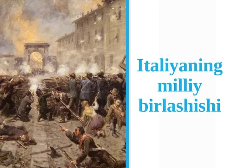 Italiyaning milliy birlashishi