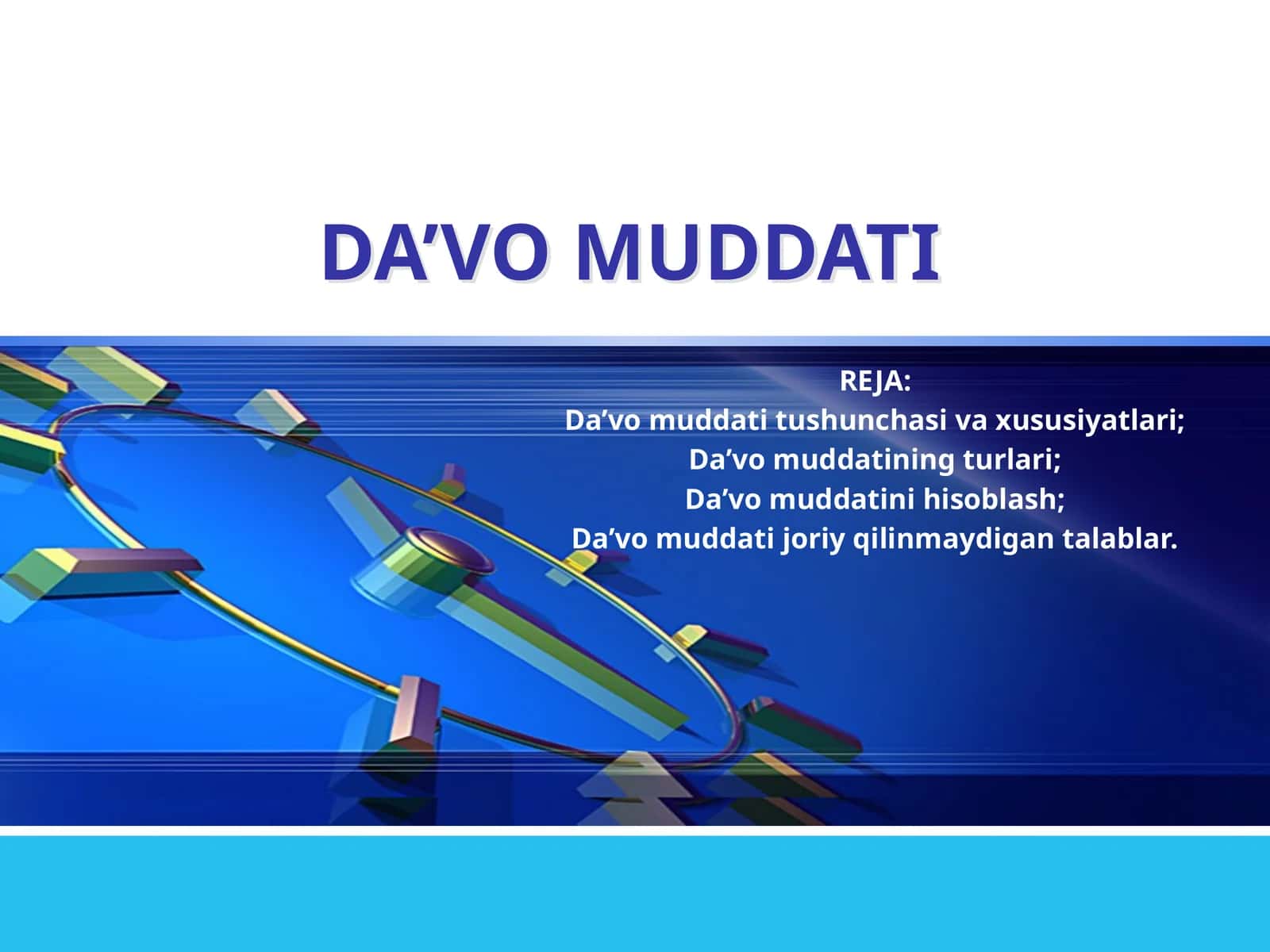 DA’VO MUDDATI