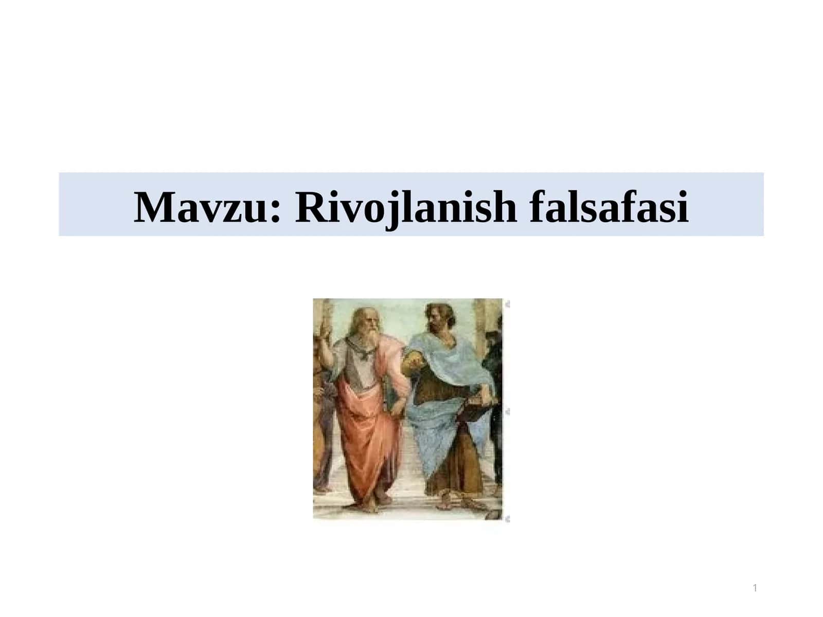 Rivojlanishfalsafasi