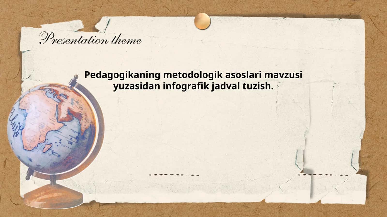 Pedagogikaning metodologik asoslari