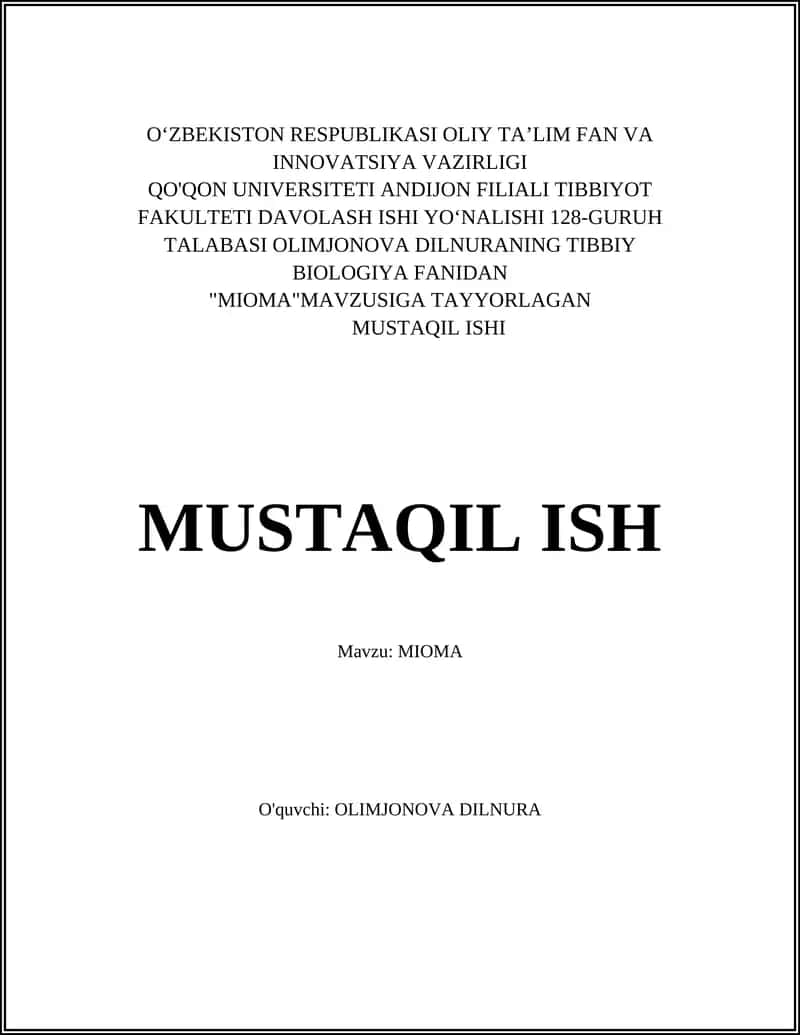 MIOMA