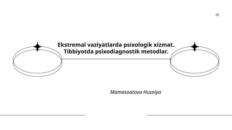 Ekstremal vaziyatlarda psixologik xizmat