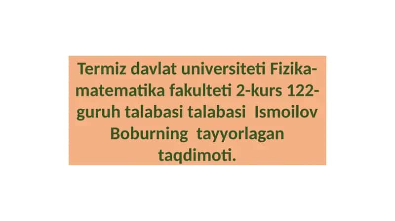 Tranzistorlar