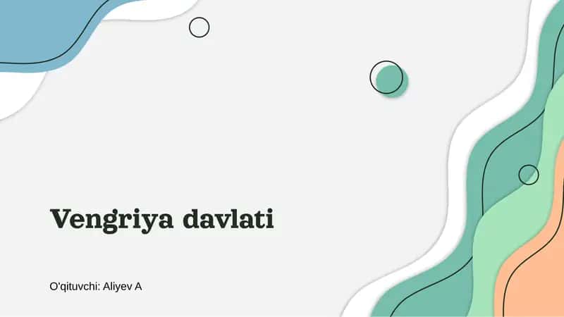 Vengriya davlatining tarixi