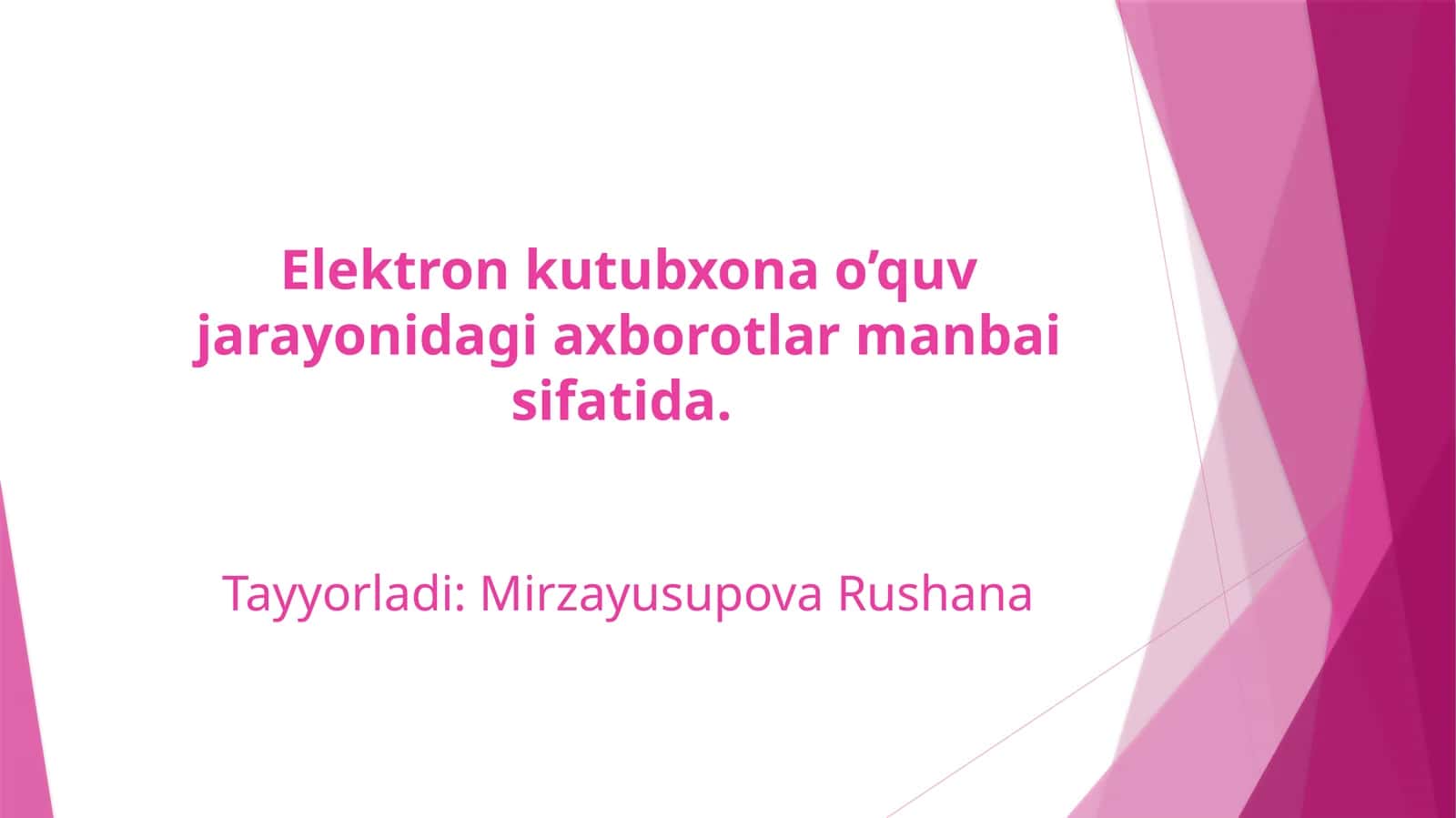 Elektronkutubxona