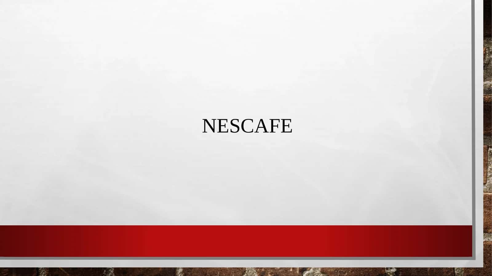 Nescafe
