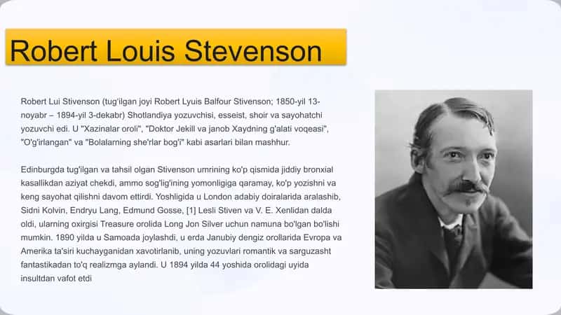 Robert Lui Stivenson